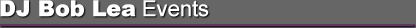bob lea events